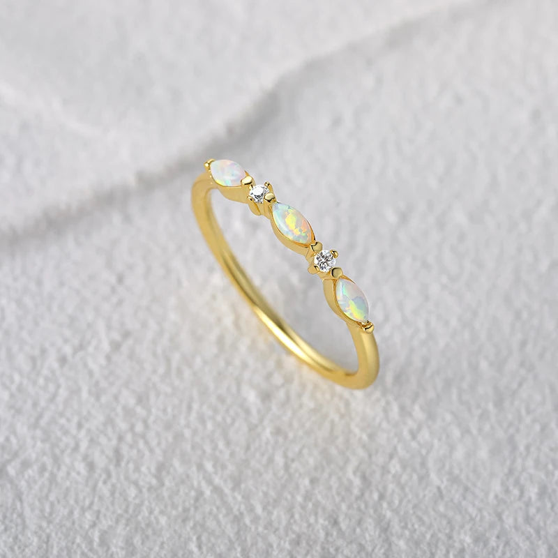 18K Gold Plated 925 Sterling Silver Ring