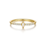 18K Gold Plated 925 Sterling Silver Ring