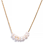 Chic Exquisite Natural Pearl Beads Necklace